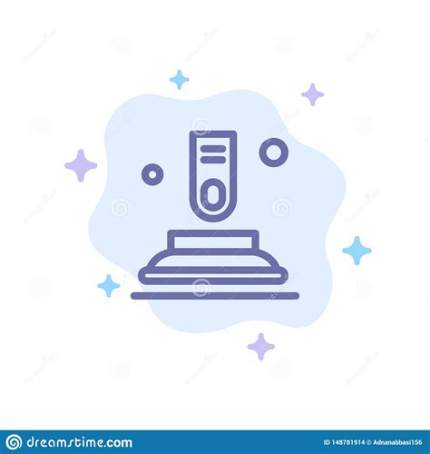 Press the key to start recording and press the key for more options and settings. Press, Button, Finger, Start Blue Icon On Abstract Cloud Background Stock Vector - Illustration ...