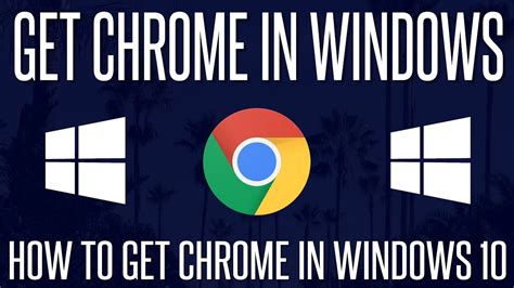 How To Download And Install Google Chrome On A Windows Pc Youtube