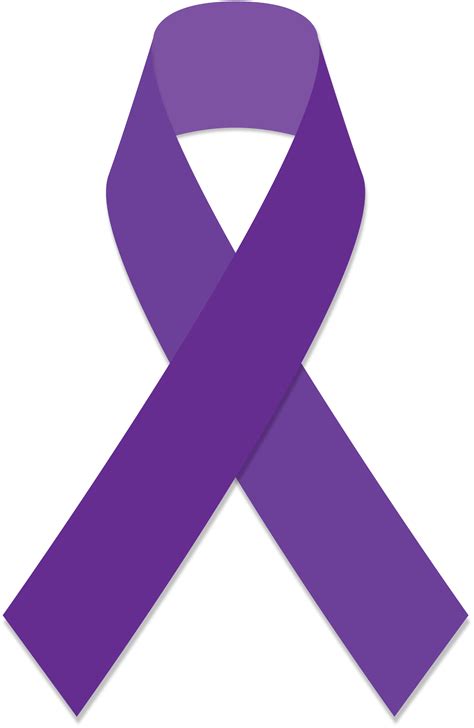 Purple Ribbon Vector Images Purple Cancer Awareness Ribbon Clip