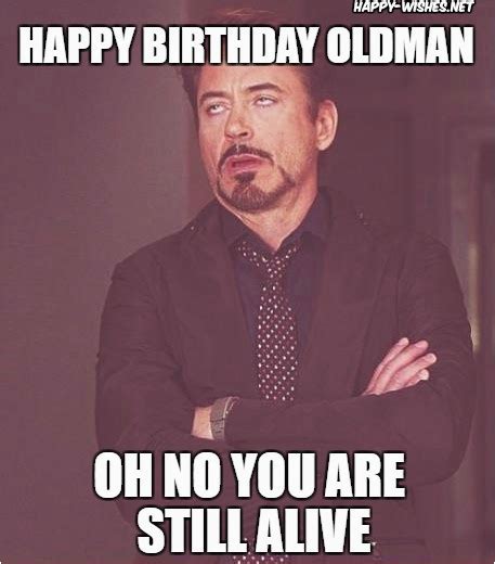 Happy Birthday Memes Grumpy Old Men