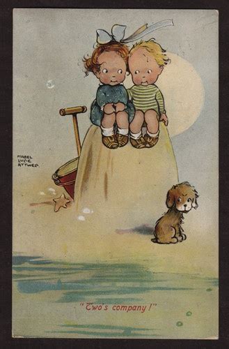 Rare Vintage C 1912 Mabel Lucie Attwell Postcard Ebay Vintage