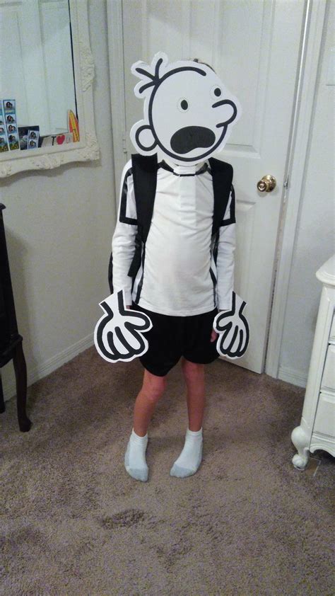 Diary Of A Wimpy Kid Diy Greg Heffley Costume Artofit