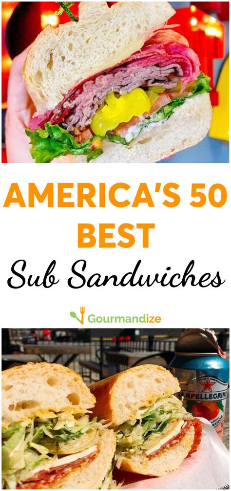 Americas 50 Best Sub Sandwiches
