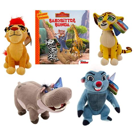 Disney Lion Guard Plush Toy Bundle Kion Fuli Bunga And Beshte 6 To