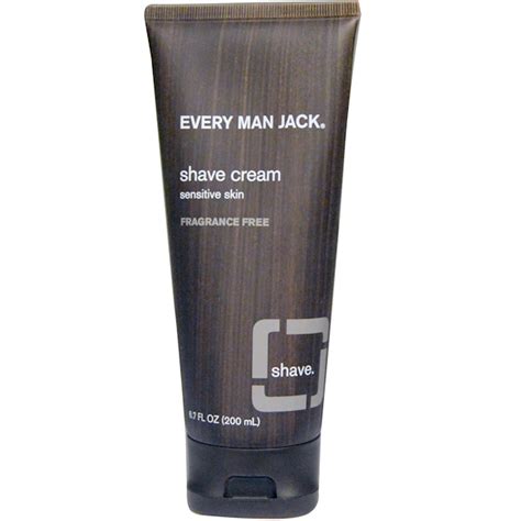 Every Man Jack Shave Cream Sensitive Skin Fragrance Free 67 Fl Oz