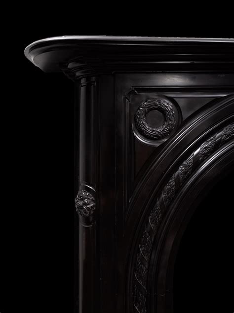 I'll be back is a catchphrase associated with arnold schwarzenegger. Black Marble Fireplace - 19331 - 19th Century, 19th ...