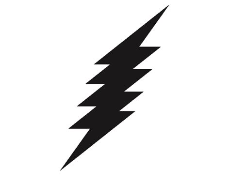 Lightning Bolt Icon 4557 Free Icons And Png Backgrounds Grateful Dead