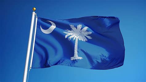South Carolina State Flag Worldatlas