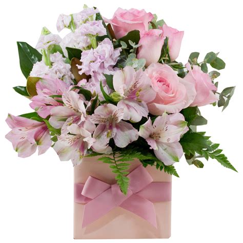 Light Pink Beauty Flower Arrangement Flowersales