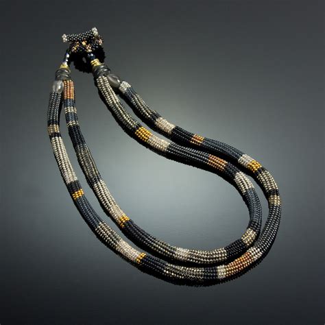 Anasazi Necklace 5 By Julie Powell One Of A Kind Beaded Necklace