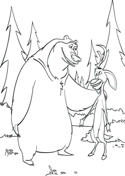 Open Season Coloring Pages At Free