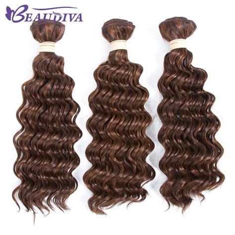 Buy Beaudiva Hair Brazilian Deep Wave 3 Pieces Ombre