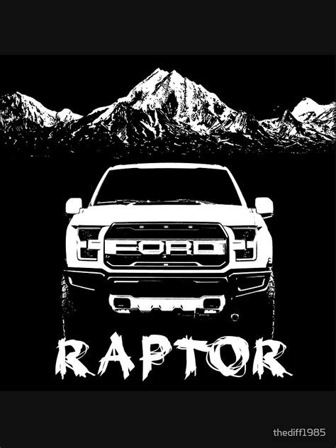 Ford F 150 Raptor T Shirt For Sale By Thediff1985 Redbubble Ford