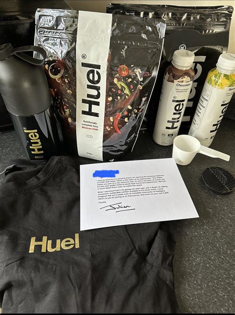 I reached the 5000 Huel meals milestone : r/Huel
