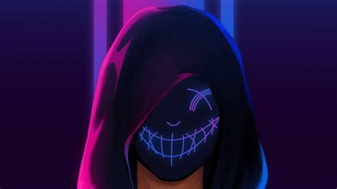 1920x1080 Hoodie Mask Guy Minimalism 4k Laptop Full Hd 1080p Hd 4k