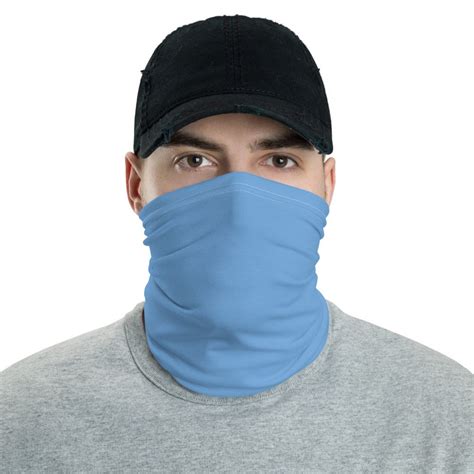Blue Face Mask Scrubs Blue Cloth Face Mask Blue Face Etsy
