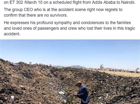 All 157 People On Board Ethiopian Airlines Plane Die In Crash En Route To Nairobi Rwanda Inspirer