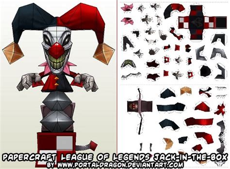 Ninjatoes Papercraft Weblog Papercraft League Of Legends