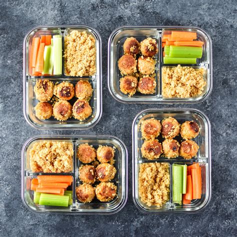 Instant Pot Buffalo Chicken Meatballs Meal Prep Project Meal Plan