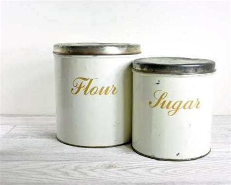 12 Best Shabby Chic Canister Set Collection Vintage Canister Sets