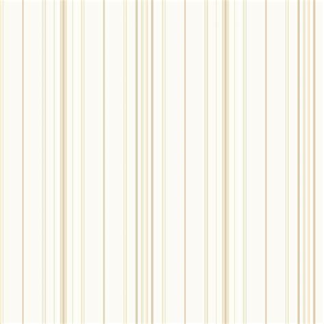 Wallpaper Designer Beige Brown Tan Mini Stripe On White Ebay