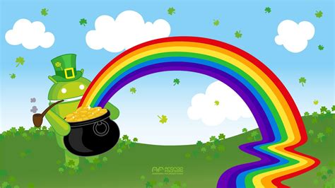 Rainbow St Patrick's Day Wallpapers - Wallpaper Cave