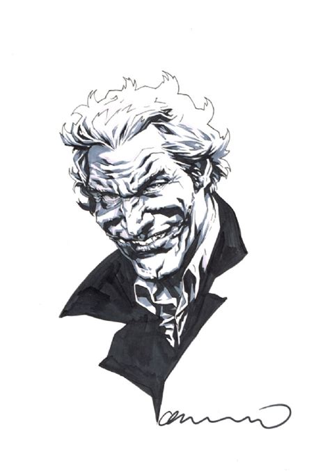 Lee Bermejo Joker Lscc2013 In Gary Grays Commisions Comic Art