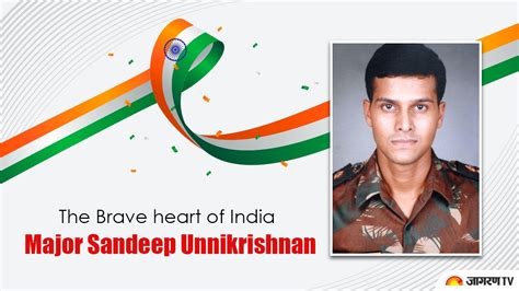Major Sandeep Unnikrishnan Biography Birth Anniversary Death