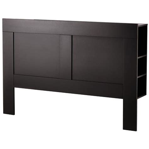 Ikea King Size Headboard With Storage Compartment Black 621020295
