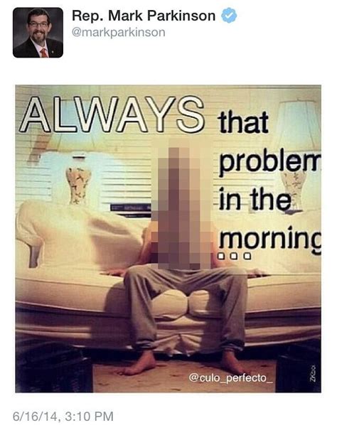 Republican Politician Tweets Lewd Photo And Insists He Was Hacked Daily Mail Online