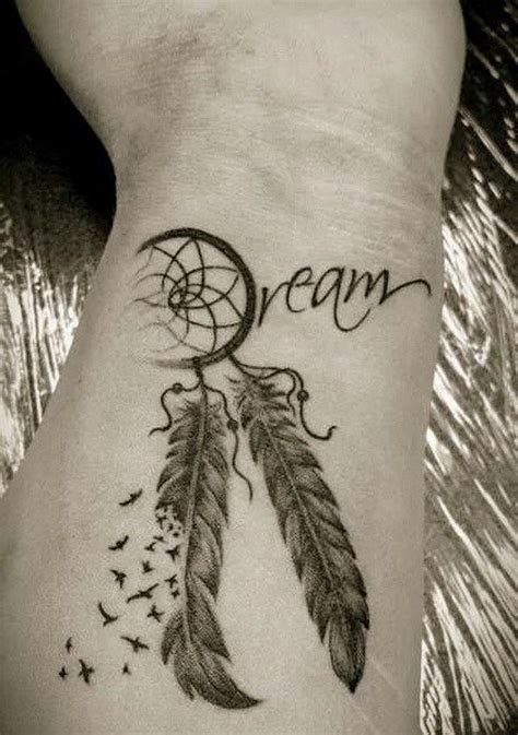 Wrist Dreamcatcher Tattoo Tatoeage Ideeën Veertatoeages Geweldige