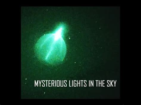 She will soon discover extreme poverty and a devastatingly bleak educational system that leaves out the most needy. Mysterious Lights in the Sky - YouTube