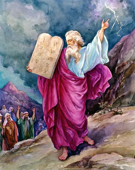 Moses And The Ten Commandments Copyright Cook Communication Erofound