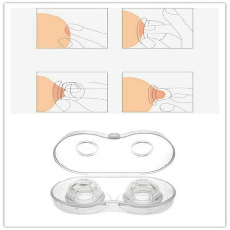 Pcs Nipple Corrector Device Correction For Inverted Nipples Treatment Enlarger Ebay
