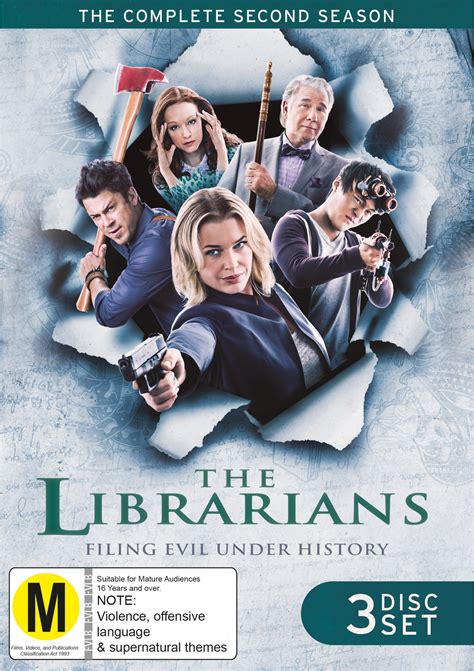 The Librarians Season 2 Dvd Buy Now At Mighty Ape Nz
