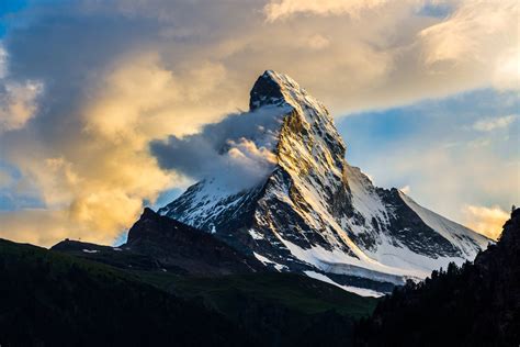 Sonnenuntergang Am Matterhorn Foto And Bild Landschaft Naturlandschaft