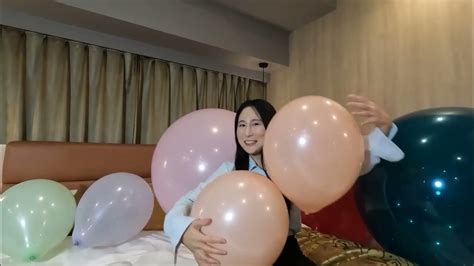 Peach Balloon Club No1 Japanese Looner Girl Mika Youtube