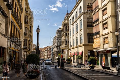 Downtown Streets Of Granada Spain Stock Photo Download Image Now