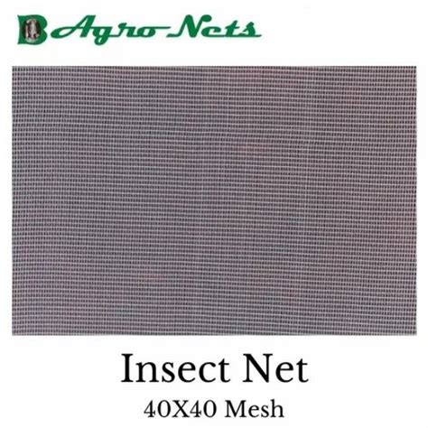 White Hdpe Anti Insect Net For Agriculture Size 40x40 Mesh At Rs 34