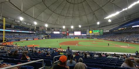 Section 115 At Tropicana Field Tampa Bay Rays