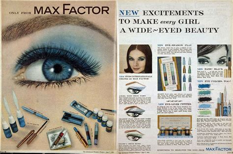 Max Factor 1961 Hair And Makeup Artist Handbook Makeup Ads