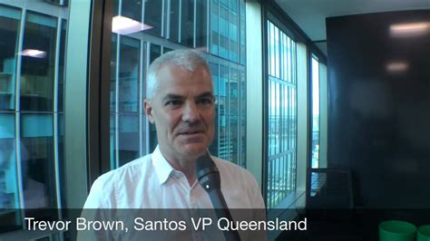 Trevor Brown, Santos VP Queensland on Santos GLNG's strong safety performance - YouTube