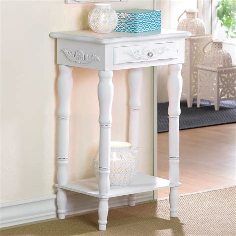Welcome to novica's accent table collection. Tall Accent Table, A Stylish Item for Utilizing the Empty ...