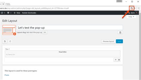Am i using the but once the chrome opens and loads page, i check settings, and the blocker is still on making statements based on opinion; How to enable pop-ups in your browser - Toolset