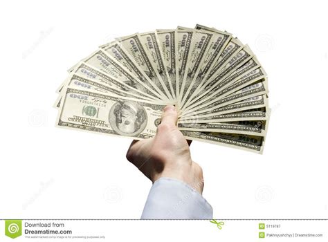Money In Hand Royalty Free Stock Photography Image 5119787