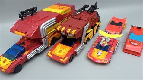 Transformers Hot Rod Rodimus Prime Transformation Youtube