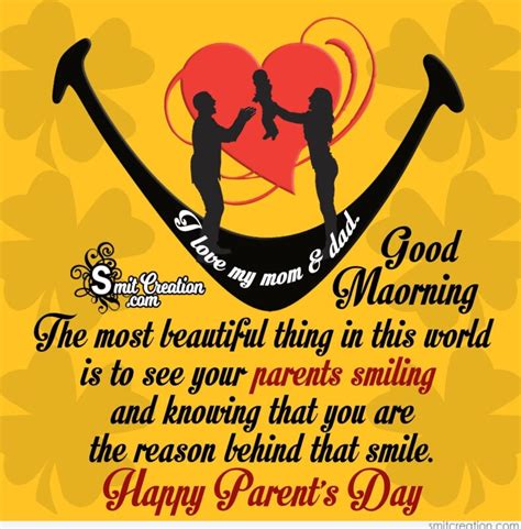 Good Morning Happy Parents Day