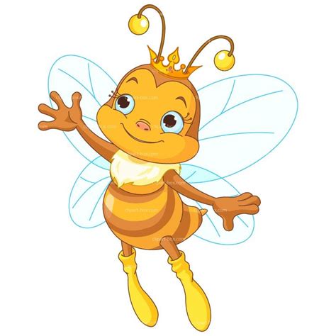 Clipart Queen Bee Royalty Free Vector Design Cute Bee Honey Bee