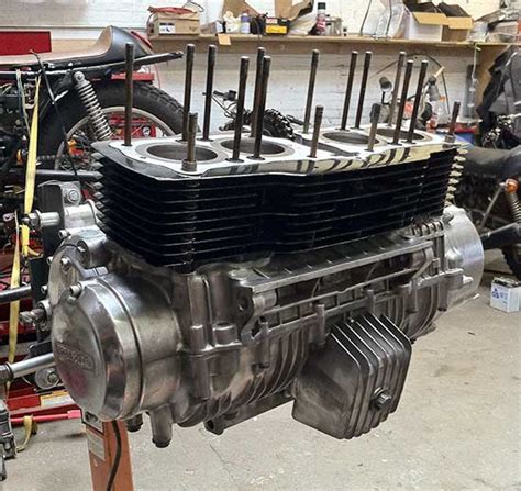 Custom Honda Cb 750 Engine Reassembly Motopreserve