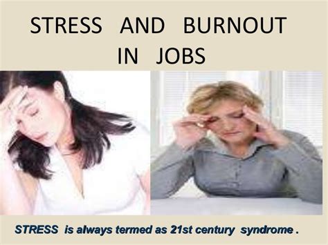 Stress And Burnout In Jobs Hr